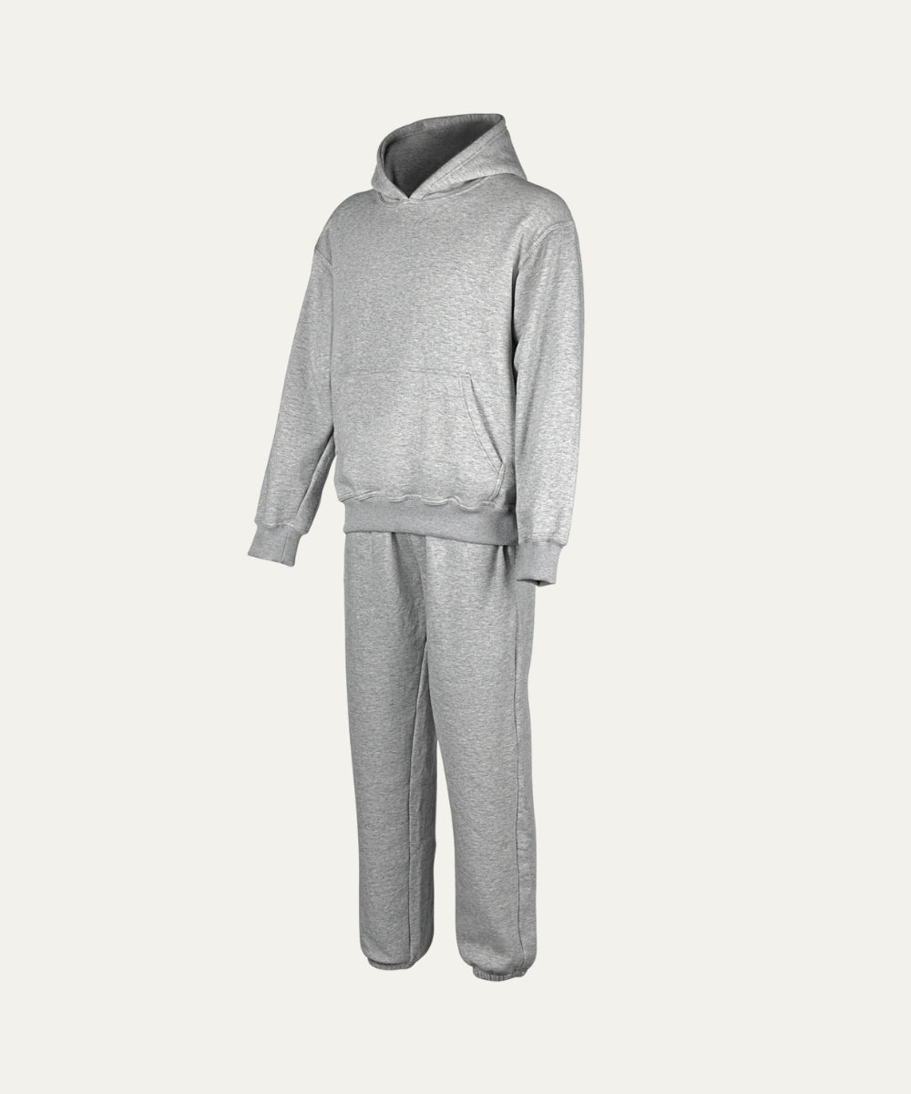 Soft Fabric Tracksuit - Ribbed Cuffs & Adjustable Hood | ETHEREALM
